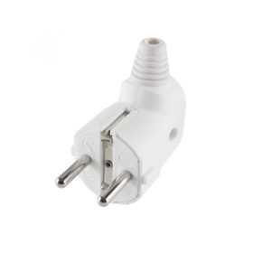 Home NPD 1/WH földelt dugvilla oldalsó kábelvezetéssel, rugalmas törésgátlóval, max. 3680 W, fehér   Home NPD 1/WH földelt dugvilla oldalsó kábelvezetéssel, rugalmas törésgátlóval, max. 3680 W, fehér