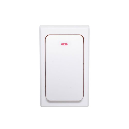 Home NVKP 01 elem nélküli távkapcsoló, csengők és hálózati kapcsolók bővítéséhez, 120 m hatótáv, víznek fokozottan ellenálló, kinetikus energia