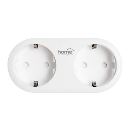 Home NVS 32 PRO SMART elosztó, SMART LIFE alkalmazással távolról vezérelhető, 2 db földelt aljzat gyermekvédelemmel, Wi-Fi 2,4 GHz 802.11 b/g/n