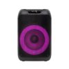 SAL PAR200 hordozható party hangfal, 50W, 2-utas, erőteljes mélyhangzás, Bluetooth, MP3, digitális kijelző, LED fényeffekt