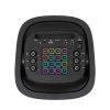 SAL PAR2100BT party hangdoboz, 80W, beépített akkumulátor és LED fénnyel, Bluetooth, AUX és mikrofon bemenetek, 2-utas, 3 hangszóró
