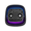 SAL PAR2400BT party hangdoboz, 160 Watt, beépített akkumulátor és LED fény, Bluetooth, USB/microSD zenelejátszás, gitár és mikrofon bemenetek, 2-utas, 3 hangszóró