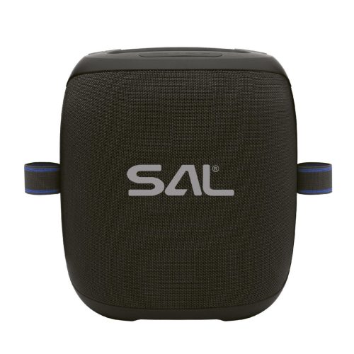 SAL PARCUBE boombox, 100 W, 2db vezeték nélküli mikrofon, 5db hangszóró, LED fényeffekt, IPX5 védelem, Bluetooth