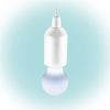 Home PLZ 1/WH zsinórlámpa, 1db hidegfehér LED, beltéri kivitel, 1 méter zsinórhossz