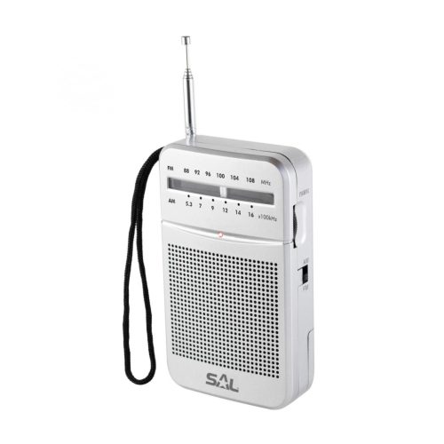 SAL RPC 4 zsebrádió, 2 sávos AM-FM rádió, nagyérzékenységű vétel