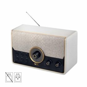 SAL RRT 6B retro táskarádió, multimédia lejátszó, 6 in 1, BT, USB, MicroSD, AUX, FM rádió, kihangosító, beépített mikrofon   SAL RRT 6B retro táskarádió, multimédia lejátszó, 6 in 1, BT, USB, MicroSD, AUX, FM rádió, kihangosító, beépített mikrofon