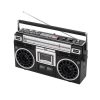 SAL RRT BROOKLYN sztereó kazettás rádiós magnó, Bluetooth, USB, microSD, MP3, felvétel, 4-sávos rádió, multimédia