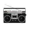 SAL RRT BROOKLYN sztereó kazettás rádiós magnó, Bluetooth, USB, microSD, MP3, felvétel, 4-sávos rádió, multimédia