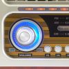 SAL RRT3 retro táskarádió, stereo multimédia lejátszó, BT, USB/microSD, AUX, 3-sávos rádió, hálózati/elemes
