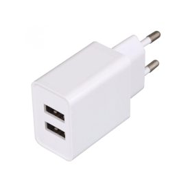 Home SA 24USB hálózati töltő, 2db megosztott USB kimenet, egyidejűleg 2 készülék tölthető   Home SA 24USB hálózati töltő, 2db megosztott USB kimenet, egyidejűleg 2 készülék tölthető