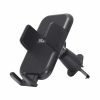 SAL SA063 autós mobiltartó, kb. 55 - 95 mm, félautomata, szellőzőre, egykezes, szilikon felület, forgatható, billenthető