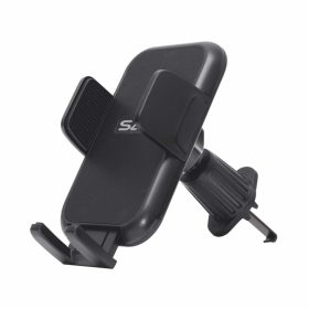 SAL SA063 autós mobiltartó, kb. 55 - 95 mm, félautomata, szellőzőre, egykezes, szilikon felület, forgatható, billenthető   SAL SA063 autós mobiltartó, kb. 55 - 95 mm, félautomata, szellőzőre, egykezes, szilikon felület, forgatható, billenthető