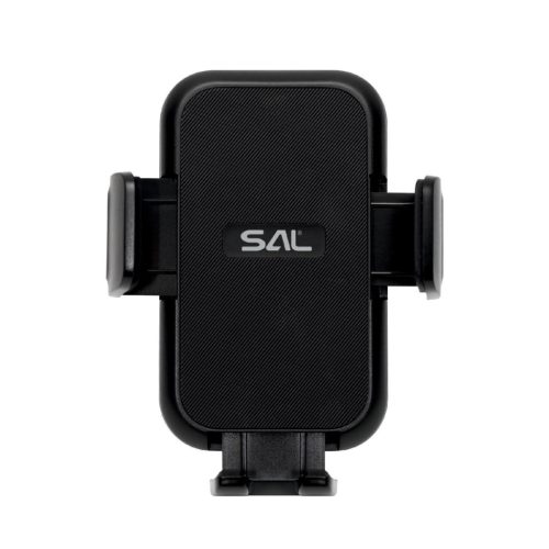 SAL SA063 autós mobiltartó, kb. 55 - 95 mm, félautomata, szellőzőre, egykezes, szilikon felület, forgatható, billenthető
