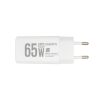 HOME SA65PPS USB hálózati szupergyors töltő, 65Watt, 2in1: USB-A + USB-C aljzat, QC + PD + PPS gyorstöltés, GaN technológia