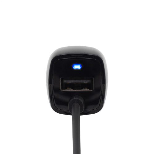 SAL SAU 24MU autós USB töltő 2in1, 2 készülék, USB, microUSB, 2,4 A összesen