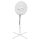 HOME SF42WH álló ventilátor, 45 W teljesítmény, 3 fokozat, oszcillálás, 40 cm-es lapátátmérő, fehér színű