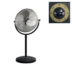 Home SFI 45 álló fém ventilátor, 100 W, 3 fokozat, 45 cm-es lapátátmérő, állítható fejdőlésszög, fém lapát   Home SFI 45 álló fém ventilátor, 100 W, 3 fokozat, 45 cm-es lapátátmérő, állítható fejdőlésszög, fém lapát