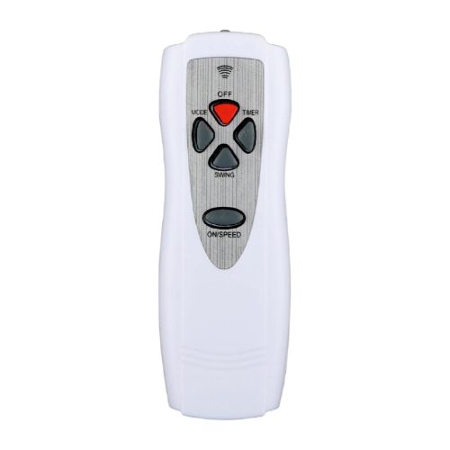 Home SFR 40 3D álló ventilátor, 60 W, 3 fokozat, 40 cm-es lapátátmérő, 3D-s oszcillálás, távirányító, átlátszó lapát, LED kijelző, fehér