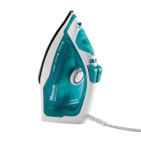 Gorenje SIH1800TQC gőzölős vasaló, 1800 W, UltraSteel talp, öntisztítás, 0,2 literes víztartály, türkiz-fehér   Gorenje SIH1800TQC gőzölős vasaló, 1800 W, UltraSteel talp, öntisztítás, 0,2 literes víztartály, türkiz-fehér
