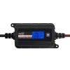 Home SMC20 SMART akkumulátortöltő, 6-12V/2A, LCD kijelző, teljesen automatikus, minden elterjedt akkutípushoz, digitális kijelző, karbantartó töltés, kétféle csatlakozókábel
