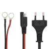 Home SMC20 SMART akkumulátortöltő, 6-12V/2A, LCD kijelző, teljesen automatikus, minden elterjedt akkutípushoz, digitális kijelző, karbantartó töltés, kétféle csatlakozókábel