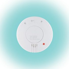 Home SMO 01 füstérzékelő, elemes, 85 dB, LED, fehér Home SMO 01 füstérzékelő, elemes, 85 dB, LED, fehér