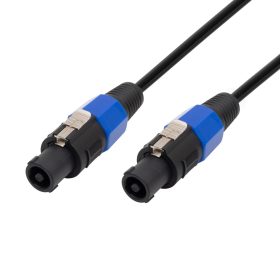   SAL SPEAKON5 hangfalkábel, Speakon dugó / Speakon dugó, 5 méter, 7.2mm, 2x1.5mm2, réz vezeték