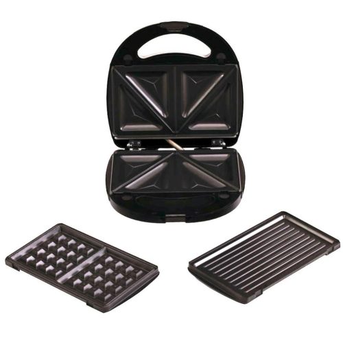 HAUSER STI-622 multifunkciós sütő, max. 760 W, 3 az 1-ben, tapadásmentes bevonat, inox burkolat