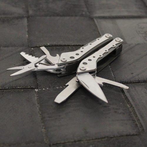 True Utility Minimulti, TU195K, 10 in 1, rozsdamentes harapófogó, drótvágó, olló