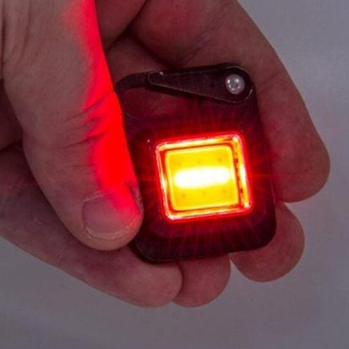 True Utility Buttonlite, TU919K, tölthető lámpa, 4 funkció, 47 lm COB LED, Li-ion, rozsdamentes acélváz