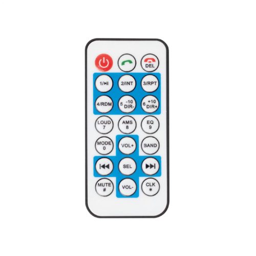 SAL VBT 1100/BL smart autórádió, 4 x 45 W, 4 RCA, FM, BT, USB, SD, AUX, kék LED kijelző és gombok, Android/iOS App