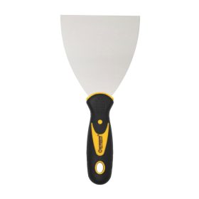   WORKSITE WT3140 nagy spatula, 100mm, rozsdamentes acél, profi gumi markolat