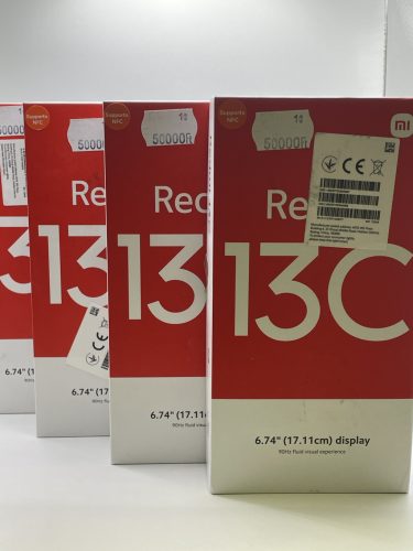 Xiaomi Redmi 13C 4/128GB fekete