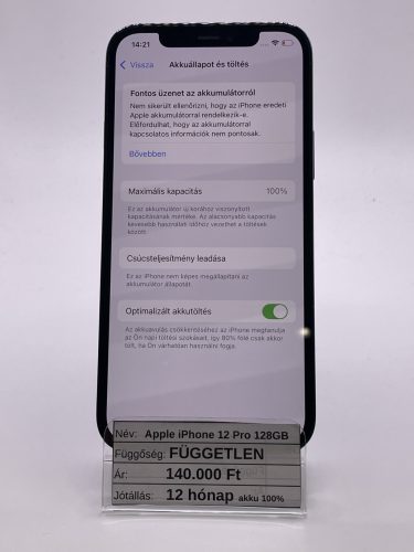 Apple iPhone 12 Pro 128GB Kék