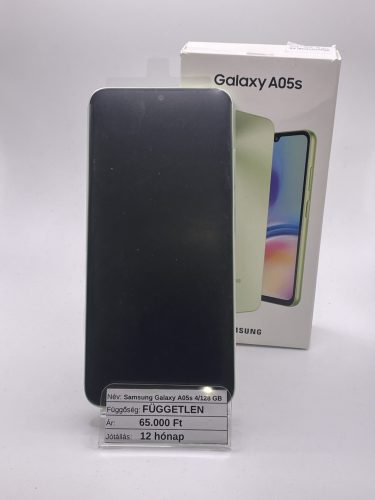 Samsung A05s 128GB Zöld