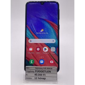 Samsung A40 4/64GB fekete
