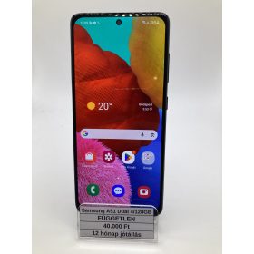 Samsung Galaxy A51 4/128GB / 12 hónap jótállás