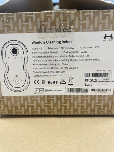 Hutt C6 ablaktisztító robot / 12 hó jótállás