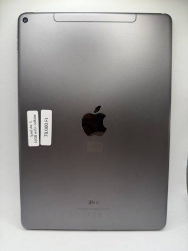 ELADÓ Apple iPad AIR 3 Wi-Fi + Cellular 64GB / 12 hó jótállás