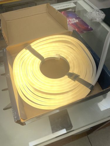 LED Neon kötél 5 méter 8W / méter  / 12 hó jótállás