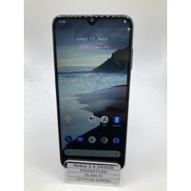 Használt Nokia 2.4 3/64GB kék  / 12 hónap jótállás