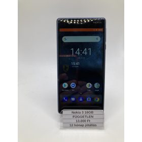 Eladó használt Nokia 3 2/16GB kék / 12 hó jótállás