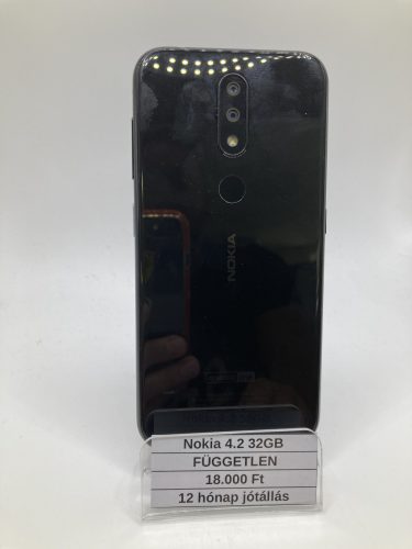 Eladó használt Nokia 4.2 2/32GB fekete / 12 hó jótállás