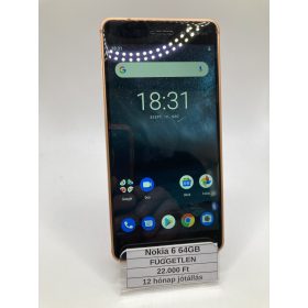 Eladó használt Nokia 6 4/64GB / 12 hó jótállás