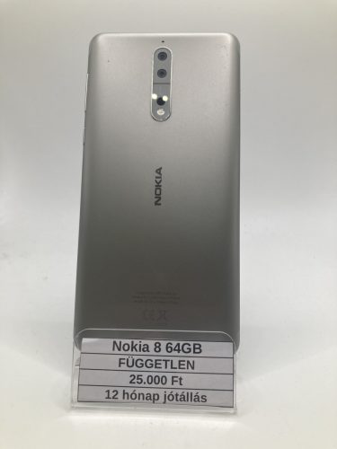 Használt Nokia 8 64GB / 12 hó jótállás