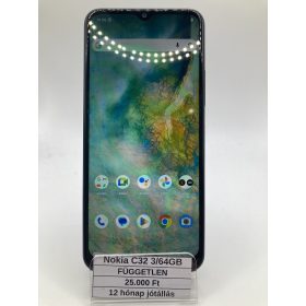 Eladó használt Nokia C32 3/64GB barna / 12 hó jótállás