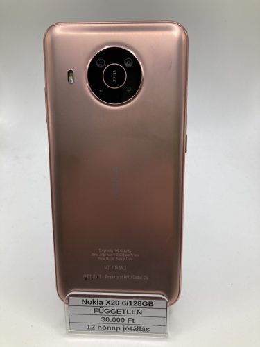 Használt Nokia X20 6/128GB / 12 hónap jótállás