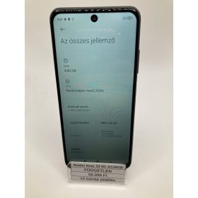   Eladó Redmi Note 10 5G 4/128GB fekete / 12 hónap jótállás