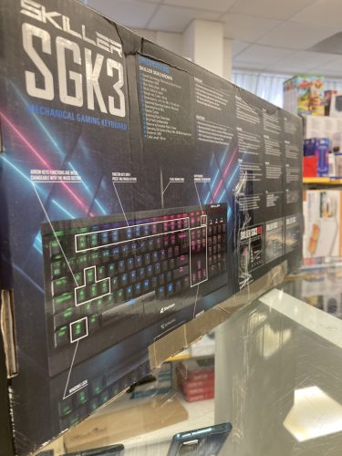Használt Sharkoon Skiller SGK3 német mechanikus billentyűzet / 12 hó működési garancia
