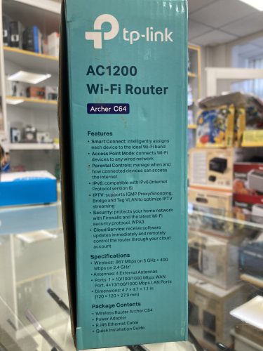 Használt Tp-Link Archer C64 Dual Band Full Gigabit Wi-Fi router